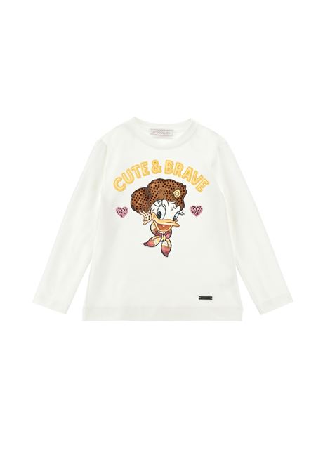 T-shirt con strass MONNALISA KIDS | 19H620 80040198